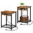 Fika End Table Set and Built-In Outlets-1997751067