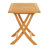 ARB Teak Outdoor Rectangular Teak Outdoor Folding Dining Table