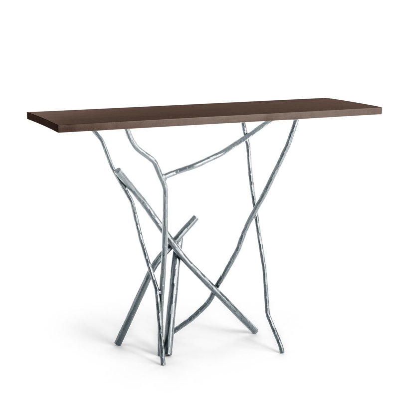 Brindille 46" Console Table, Espresso, Platinum