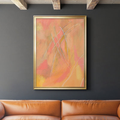 Peach Bliss IV, reproduction d'art encadrée
