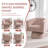28''  Wide Velvet Modern Upholstered Swivel Barrel Chair-83979596