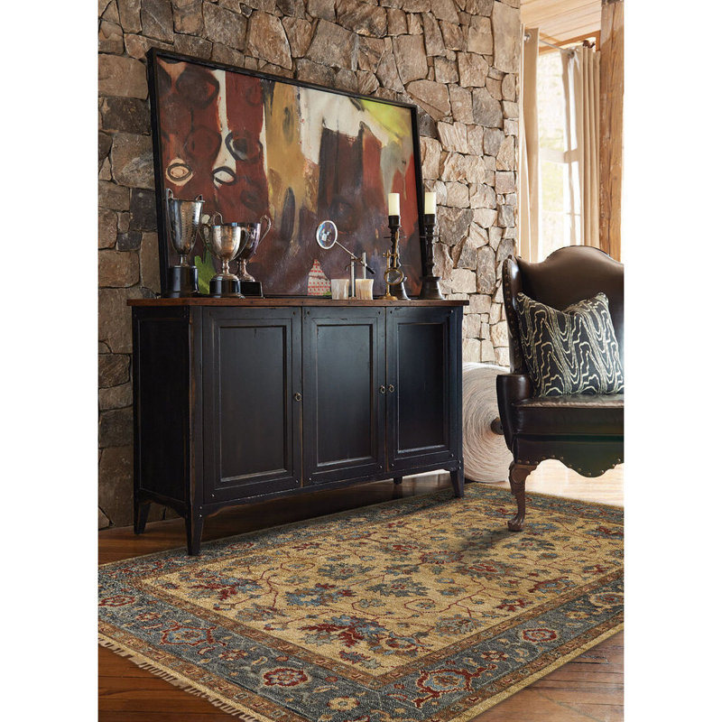 Somwati Hand Knotted Wool Oriental Rug, Rectangle 3' x 5'
