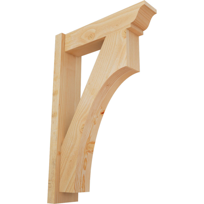 Persienne en bois Westlake, Sapin Douglas de 6 po (sciage brut), P 22 po x H 34 po