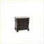Table de chevet 2 tiroirs Traditional Antique - Noyer / placage de cerisier