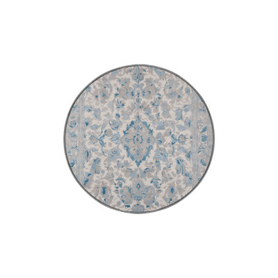 Machine Washable Gray Area Rug