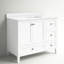 Ensemble de meuble-lavabo simple 42 po Selma-1115425020