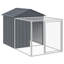 Poulailler avec couloir et grillage Drayten-204680069-204833970