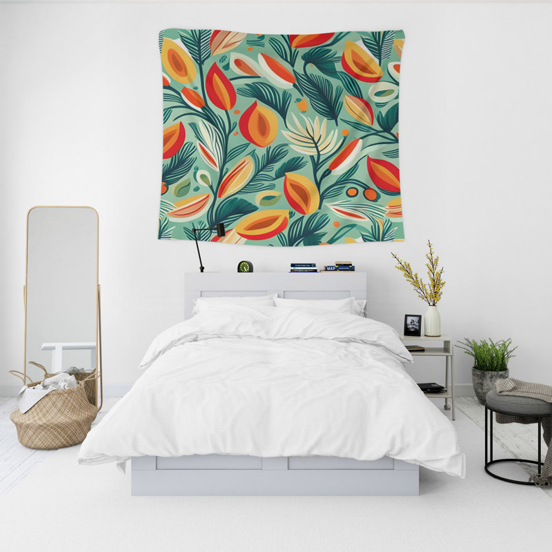 Tapisserie murale, H 60 po x l 51 po