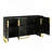 Storage Console Table with Adjustable Shelves-713114269