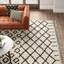 Tapis crème / noir Calion-32784930