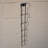 FixtureDisplays Vertical Wall Mounting 6 Pockets 4 X 6" Greeting Card Post Card Rack 4.7 X 2.2 X 30.3" With Slight Pocket Overlap 11713-4X6-BLK