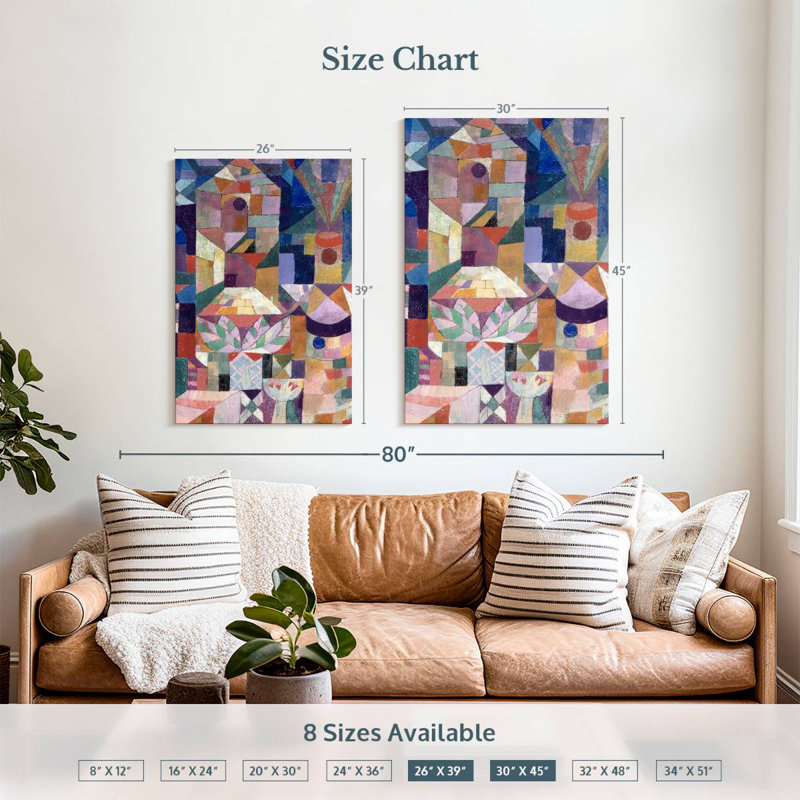 Avery Burggarten, 39" H x 26" W