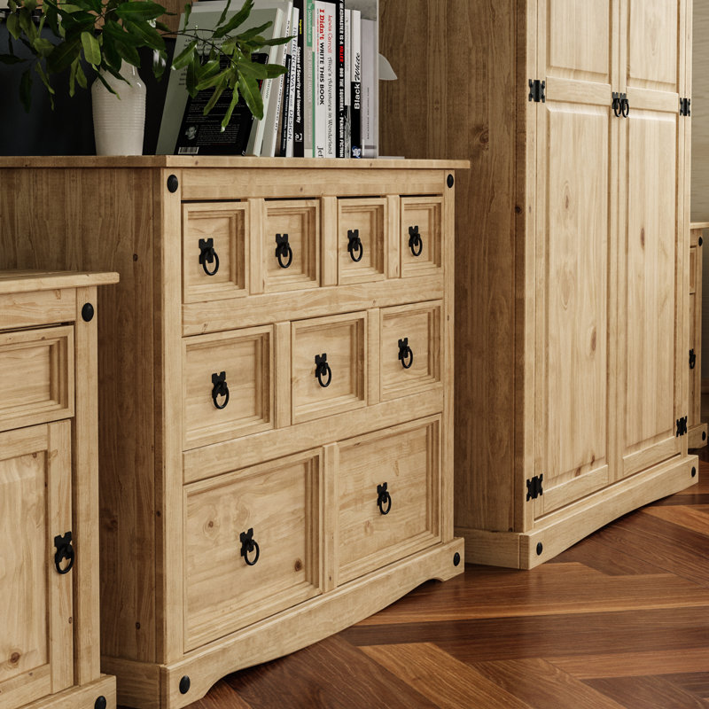 Harold Solid Wood Piece Bedroom Set