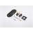 Wall Mounted Matte Black Bathroom Faucet - Single Handle Waterfall Flow Modern Mounted, Handle, Sparkle-126706888