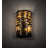 Rustic Lodge Steel Flush Mounted Sconce