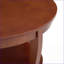 Space-Saving Wood Coffee Table with 2-Tier Open Storage, Easy to Assemble for Living Room