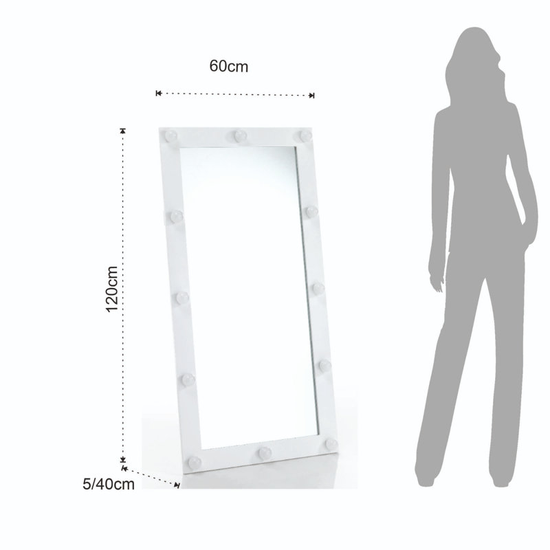 Hashum Flat Wall Mirror