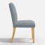 Chaise de salle à manger Lorraine en ardoise Delphine-33931546