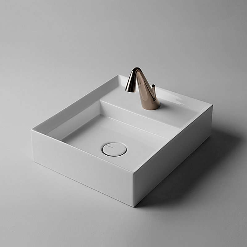 Cut 17.7'' L Bathroom Sink