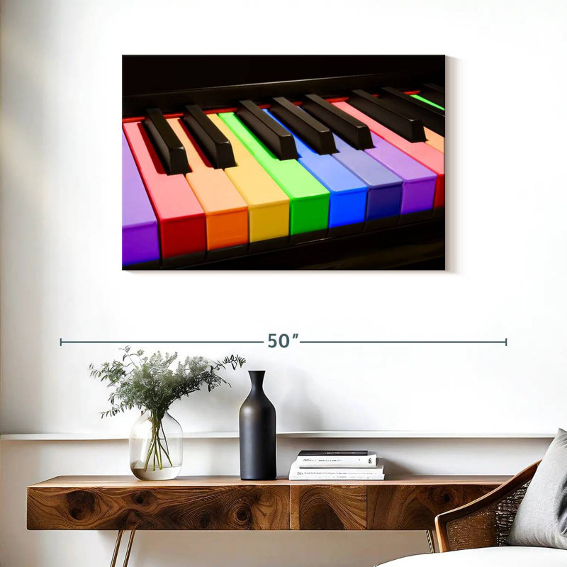 Abarca Rainbow Piano Keys