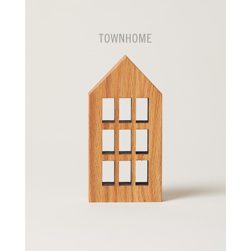 Crafted Wooden Houses - Oak - Townhome
