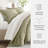 7-Piece Reversible Bedding Bundle - Solid Comforter and Patterned Sheet Set-99311803-99311807