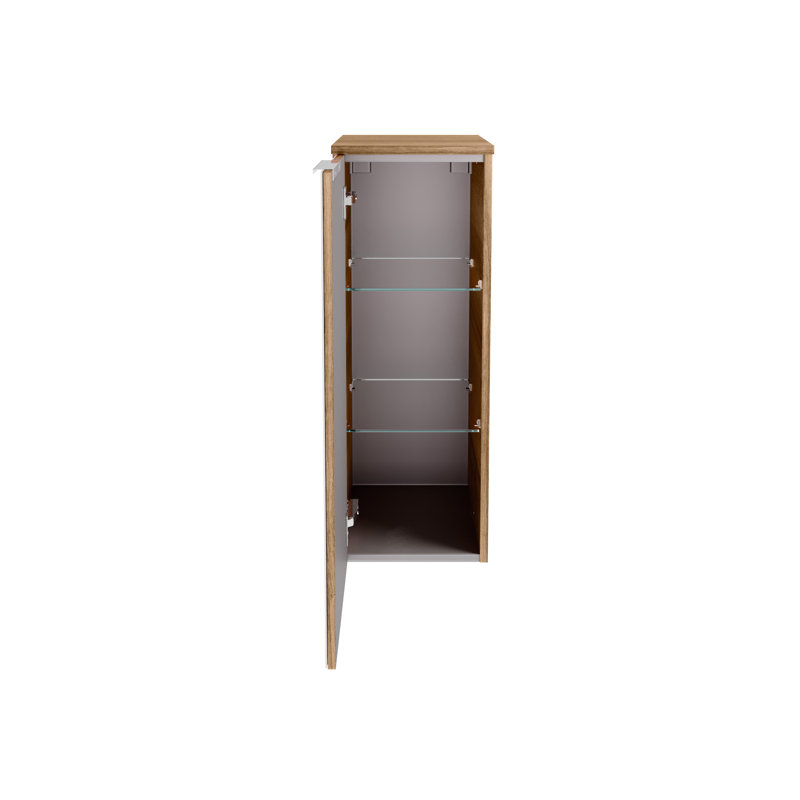 B.Brillant Mid-Sized Cabinet, White