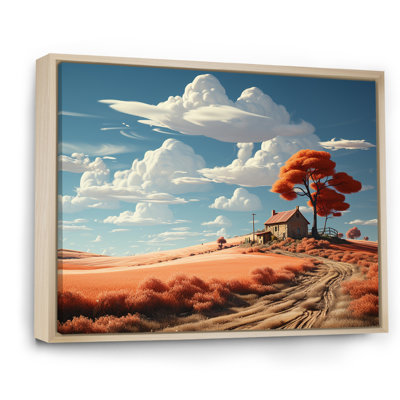 Dreamy Farm Hues Landscape