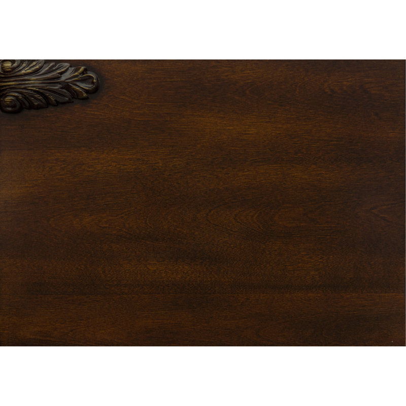 Commode classique classique 11 pièces à tiroirs avec finition cerisier et mobilier de chambre à coucher en bois sculpté