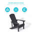 Chaise Adirondack en plastique Armenio-1935180527