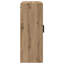  Wall-Mounted Cabinet 2 Pcs Black Oak 69.5 X 34 X 90 Cm-1491346191