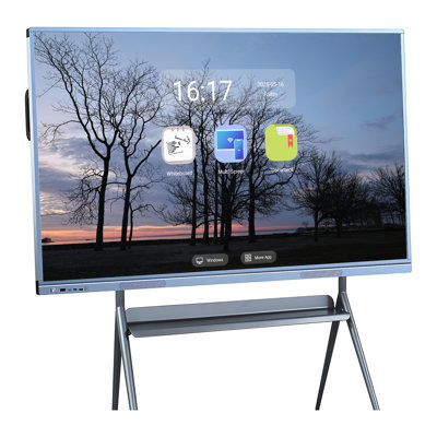 JYXCN Smart Board 55" 4K, Touch Screen Electronic Calendar All-In-One Smartboard Digital Whiteboard Wireless Casting & Eye Protection