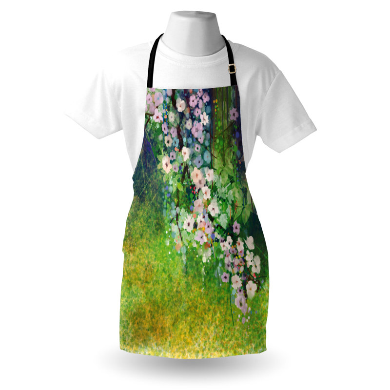 Tablier floral