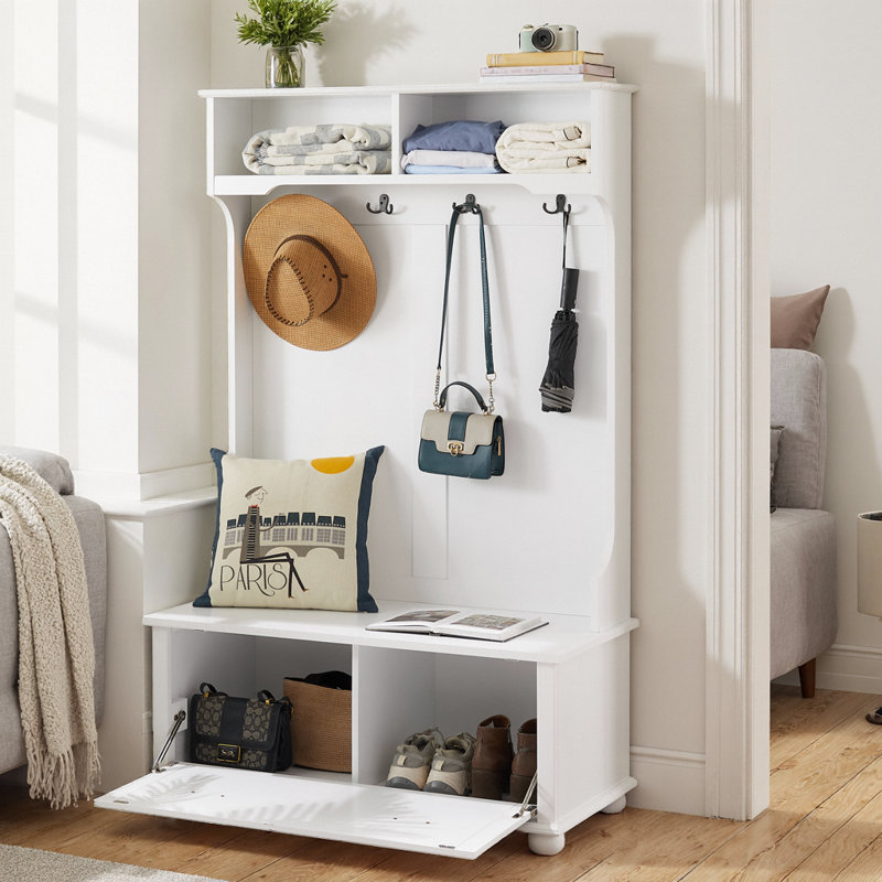 Arbre d'entrée 40 po Classic Coastal, Blanc