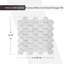 12" x 12" Natural Stone Honeycomb Wall Tile-51969253