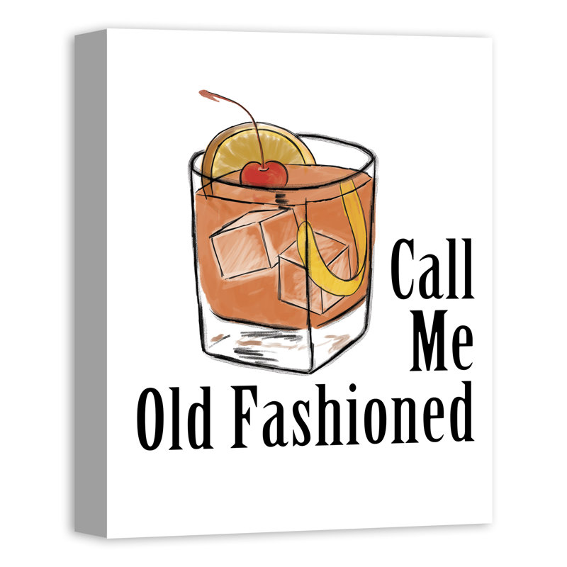 « call me old mode », impression sur toile