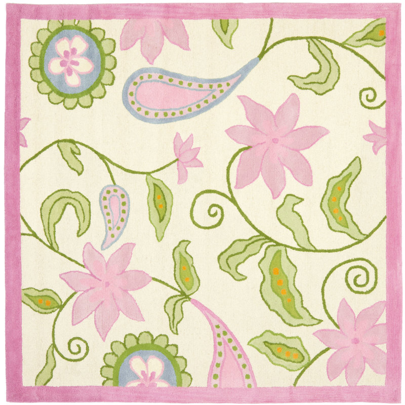 Claro Hand Tufted 80% Wool And 20% Cotton Rug, Square 7'