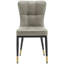 Chaise d'appoint en similicuir 18,9 po H-1855405050