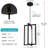 Siloam 4 - Light Square/Rectangle LED Pendant-96333379
