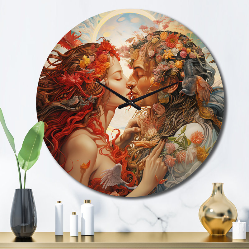 Horloge murale Divine Couple, Grand