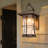 Outdoor Wall Lantern with Clear Seeded Glass, Waterproof Exterior Wall Light-699674655-699674651