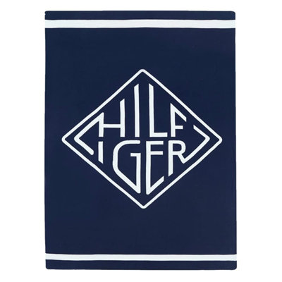 Diamond Monogram Throw