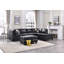 Canapé modulaire Elsin avec sièges à ressorts ensachés et conception réversible