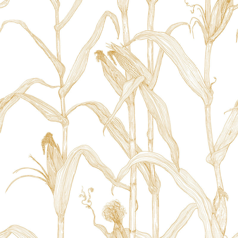 Corn Rows, Harvest, Paper