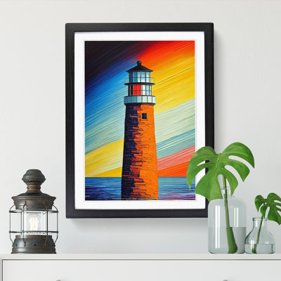 Lighthouse In Colour Vol.5 - Picture Frame Print