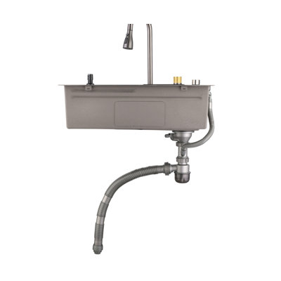Kitchen Sink 30" x 22" Multifunctional Overmount Flying Rain Waterfall