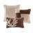 7 Piece Faux Suede Comforter Set Beige Cal King-117517758-117517760