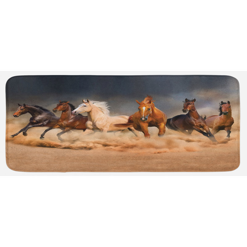 Tapis de cuisine cheval