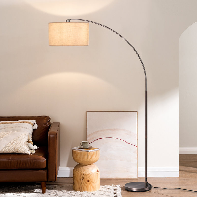 Lampe sur pied arquée 78,4 po Pantin, Cuivre rouge antique