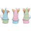 Décoration de gnomes de Pâques en résine, décoration de gnomes de lapin à la main, gnomes de Pâques faits à la main, cadeaux de lutins de Pâques pour femmes / hommes, gnomes de Pâques, décoration pour la fête de Pâques